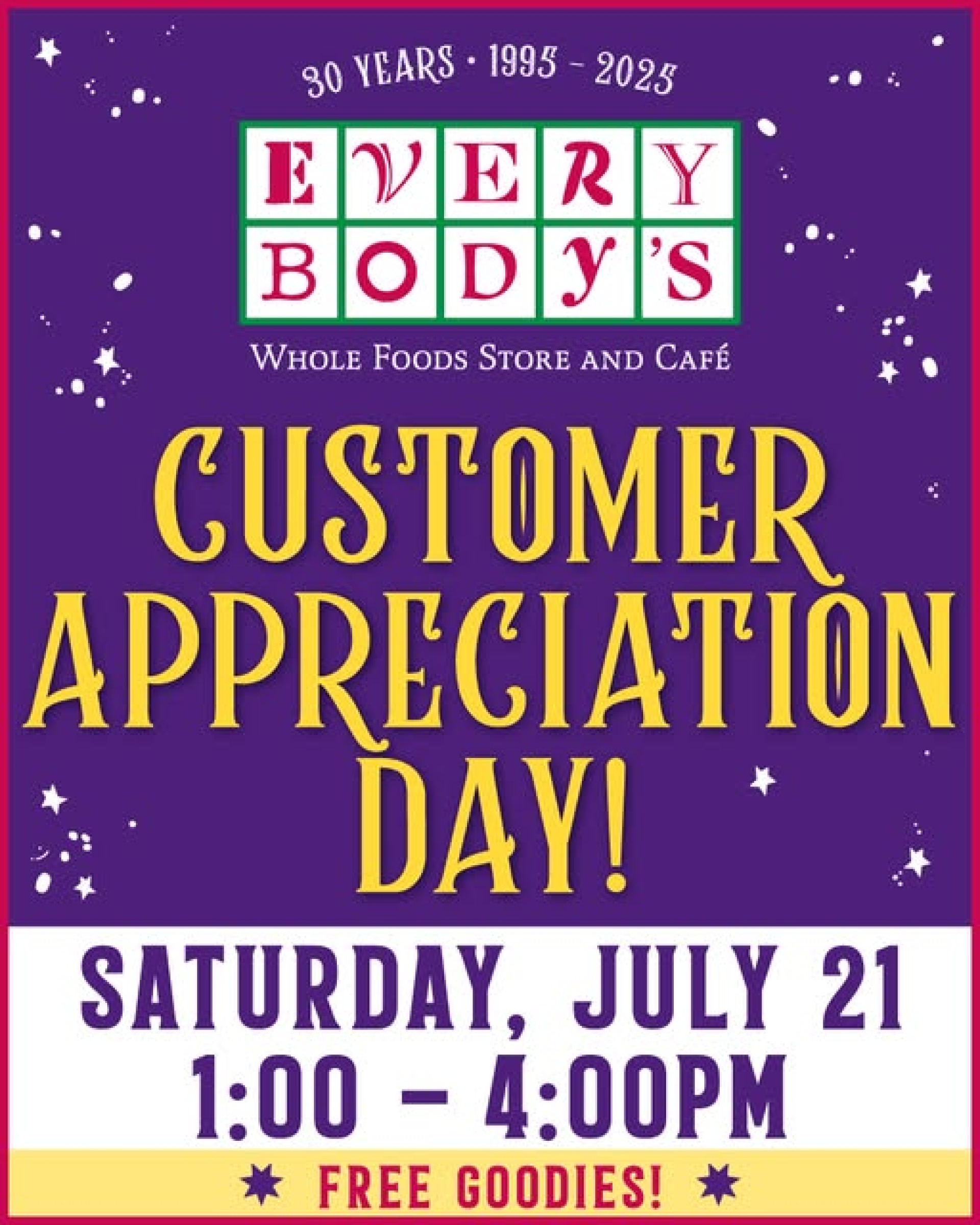 Customer Appreciation