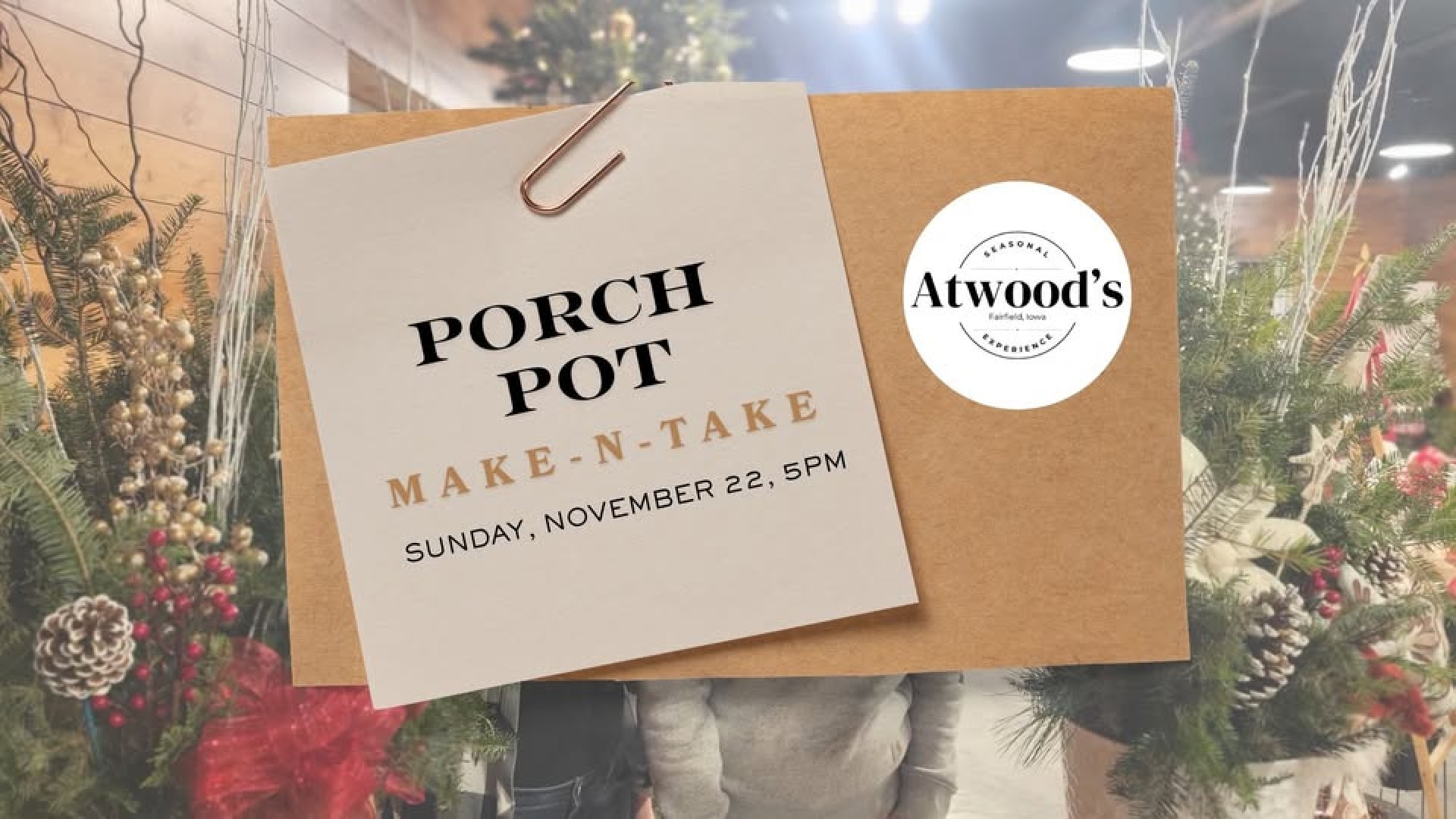 Porch Pot