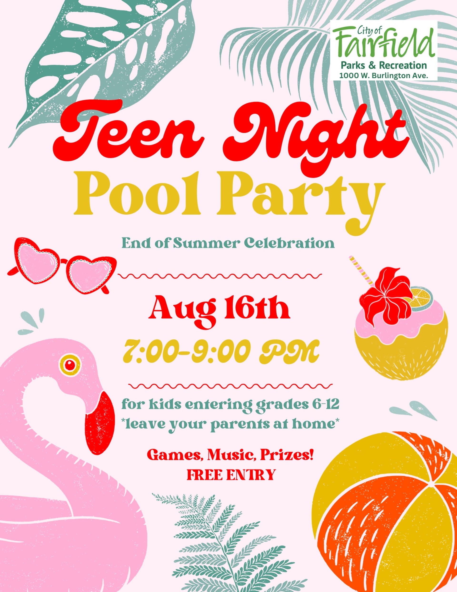 Teen Pool Party